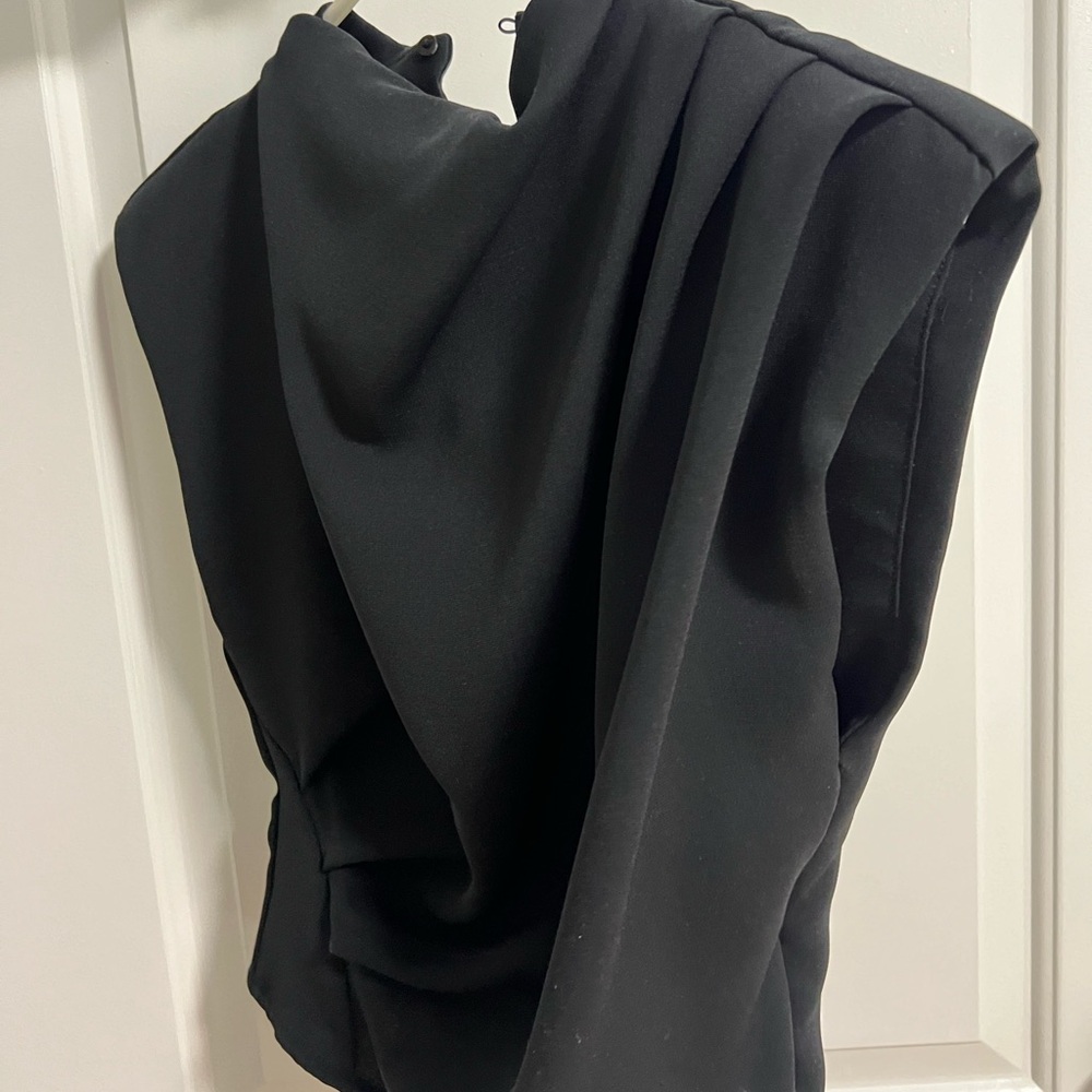 Zara Elegant Black Blouse